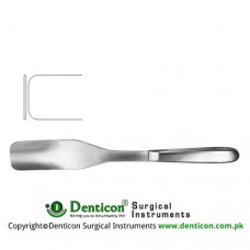 Hach Fasciotomy Spatula Stainless Steel, 30 cm - 11 3/4" Blade Size 32 mm